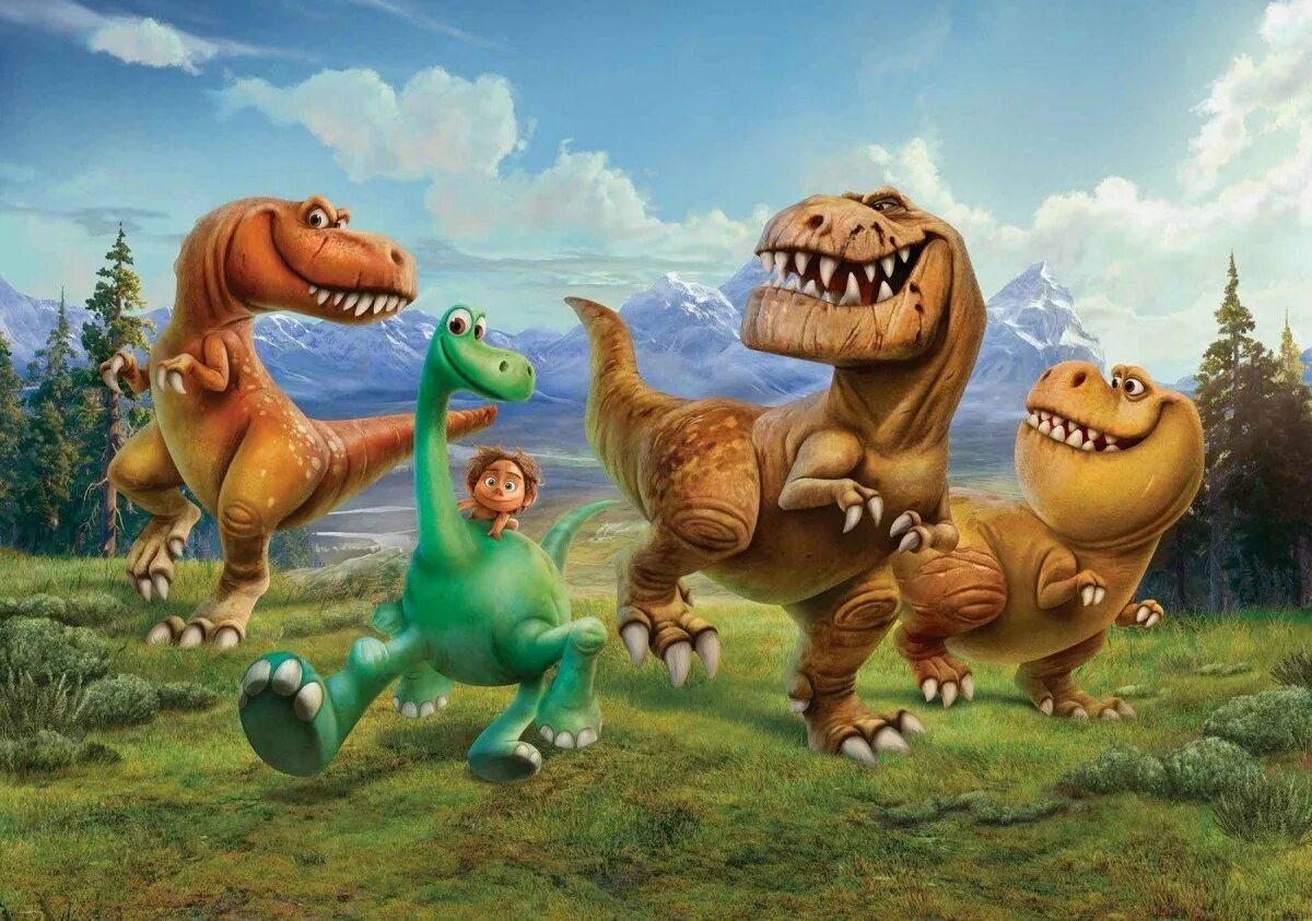 Диностер про динозавров. Динозавр Арло Дисней. Хороший динозавр Тираннозавр Рамзи. Динозавры картинки. Интересные динозавры.