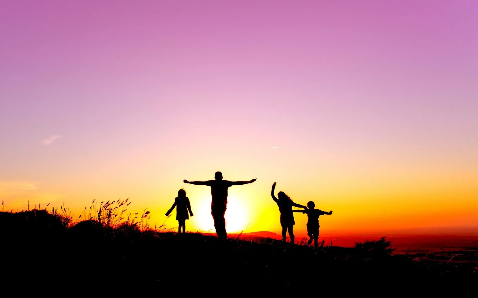 Having a good time with your family