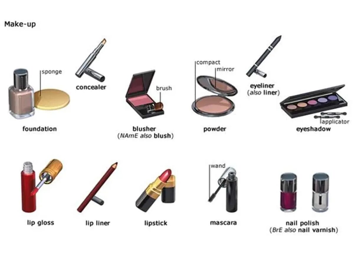 2 make up words