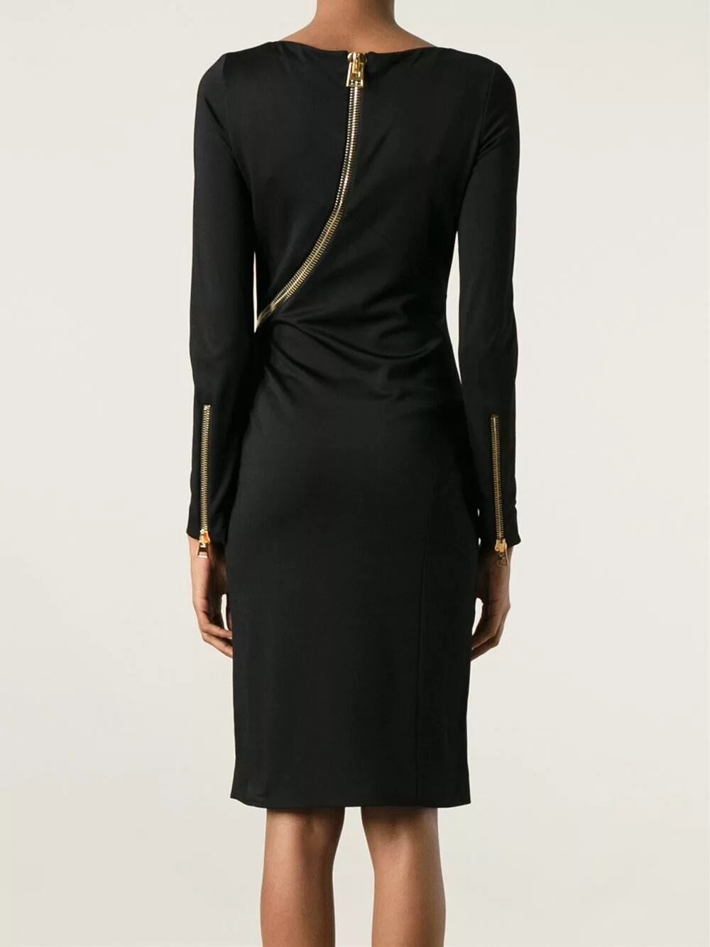 Вырез молния. Tom Ford платье с молнией. Tom Ford zip Dress. Платья с отделкой молнией.