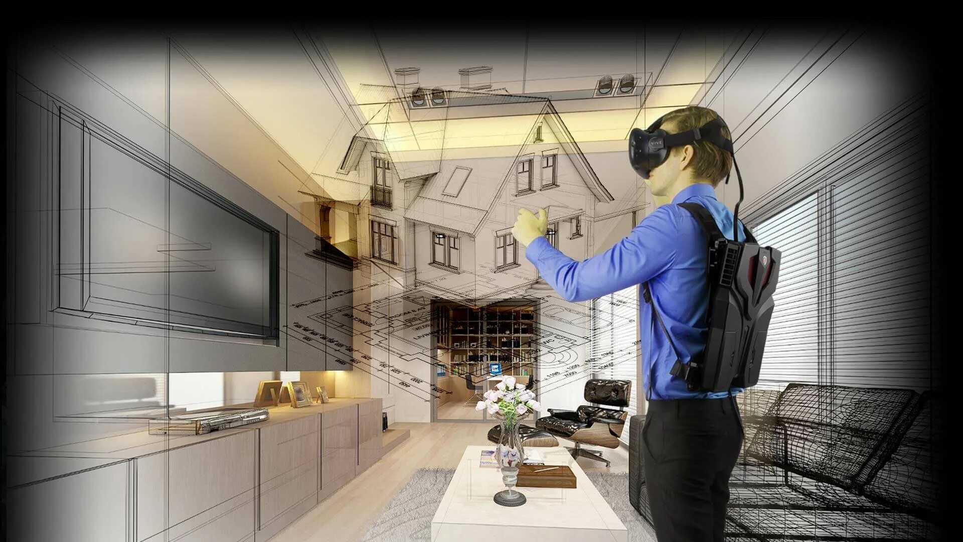 Виртуальная реальность в архитектуре. Архитектор виртуальной реальности. VR технологии в интерьере. Дизайнер дополненной реальности.