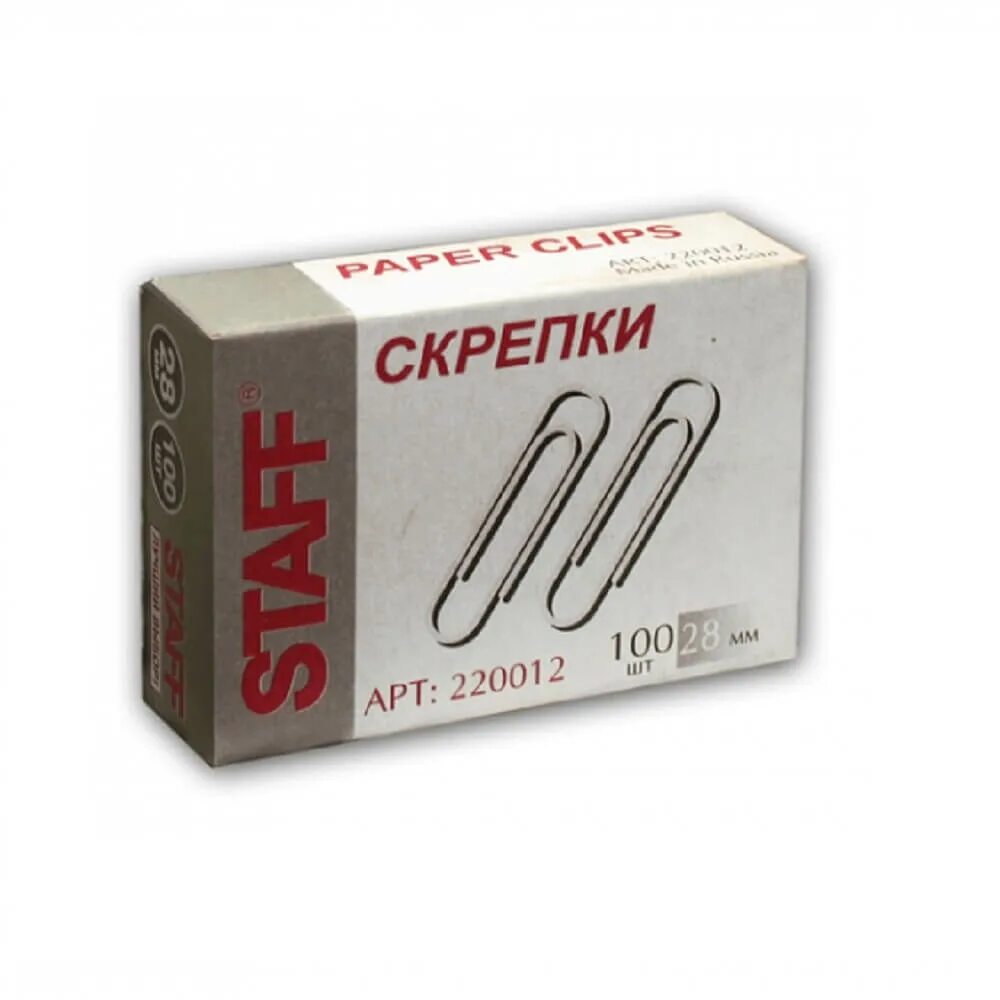 Скрепки клей. Скрепки staff 28мм металл. 100шт в коробке, 220012. скрепки канцелярские staff 28 мм (100 шт.). скрепки staff 100шт 50мм.