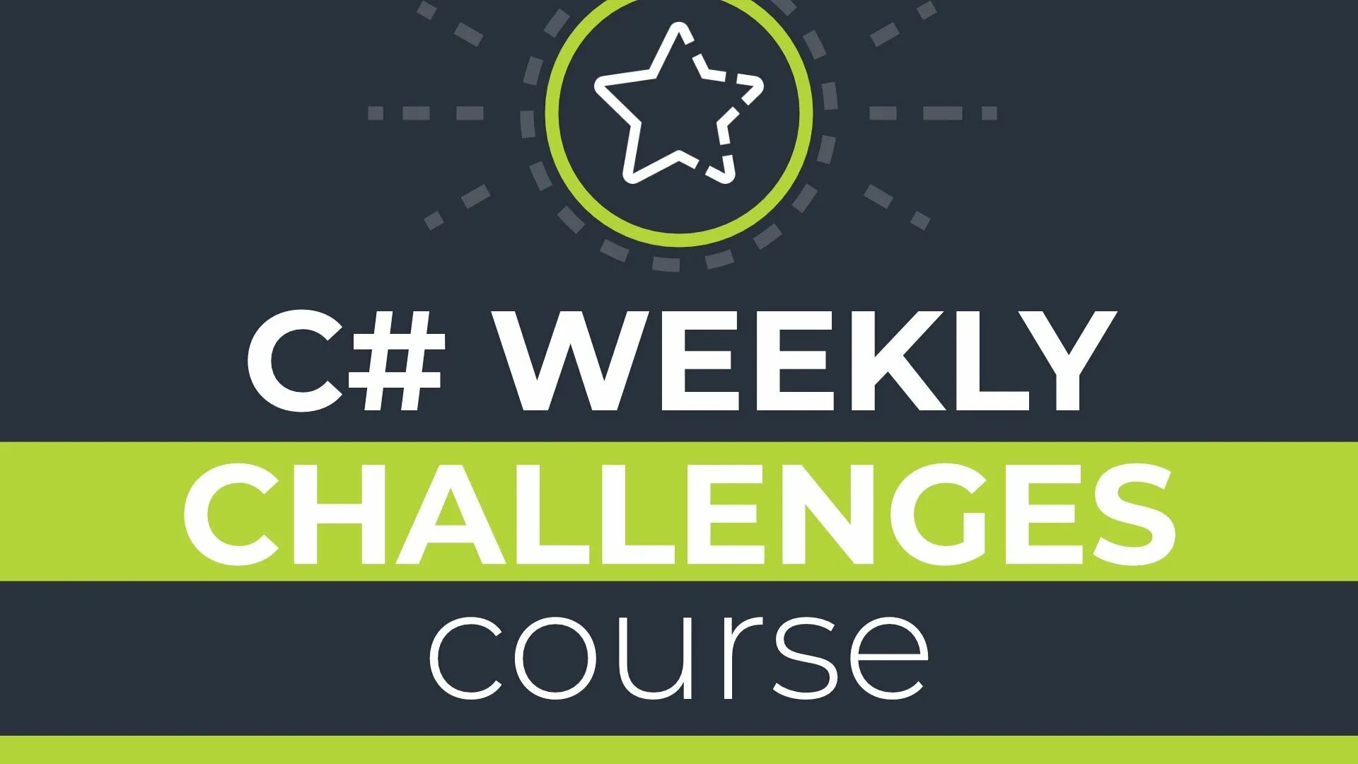 Week challenge. Weekly challenge. iamtimcorey.