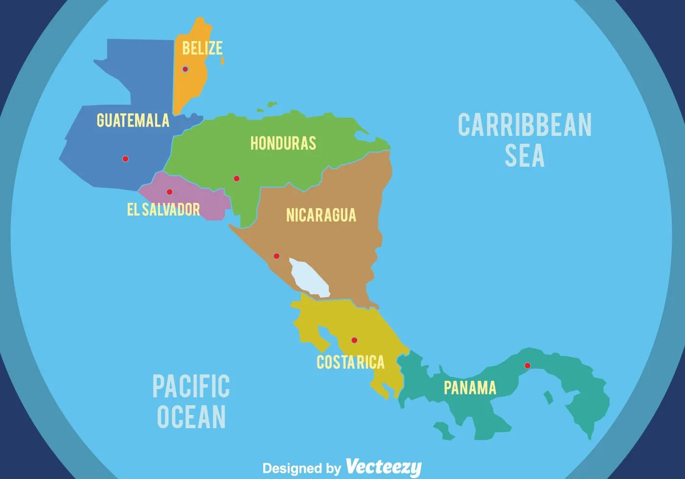 Центральная америка какие страны. Центральная Америка. Белиз на карте центральной Америки. Центральная Америка вектор. Государства центральной Америки на карте.