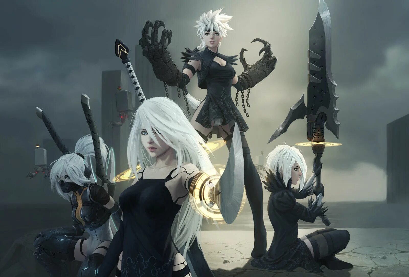 Nier automata модули