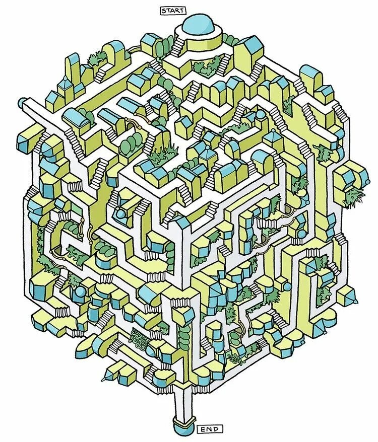 Отсюда туда. Шон Джексон лабиринты. Лабиринт Эшера. Лабиринт сложный. Трехмерный Лабиринт.