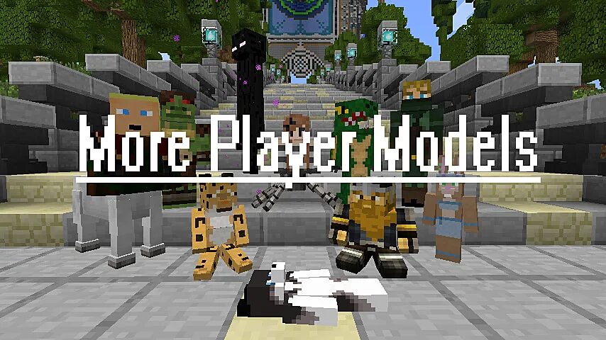 Плей мод майнкрафт. Мод на more player models 2. мод more player models 1 12 2. more player models мод для майнкрафта. мод more player models 1.