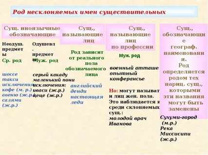 Географическое название несклоняемое имя существительное