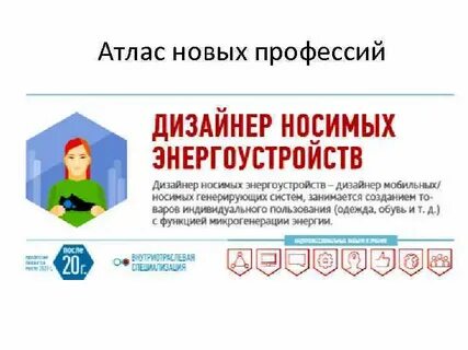 Атлас профессий 5 класс