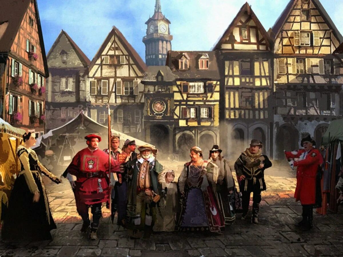 Medieval people