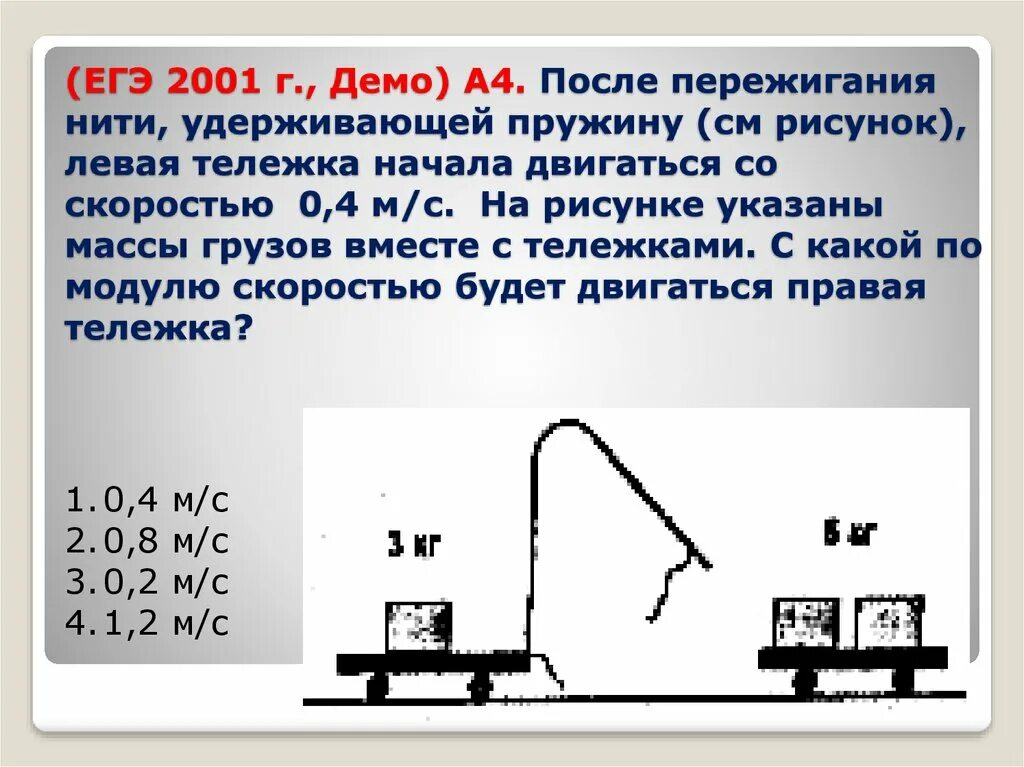 Вагонетка с грузом имеет массу 300