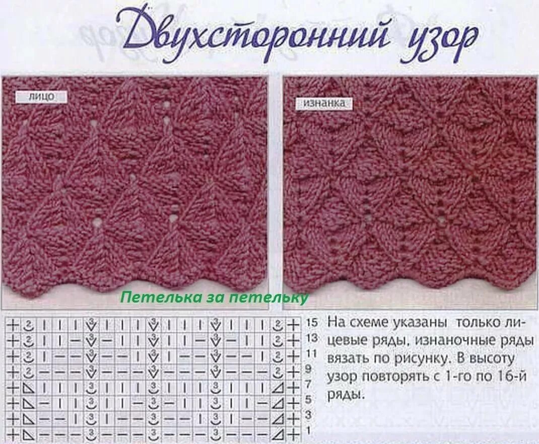 Двусторонние узоры вязания спицами. Узор для шарфа спицами. Вязание двусторонние узоры. Ажурный узор спицами для шарфа двусторонний. Вязание двусторонний узор для шарфа.