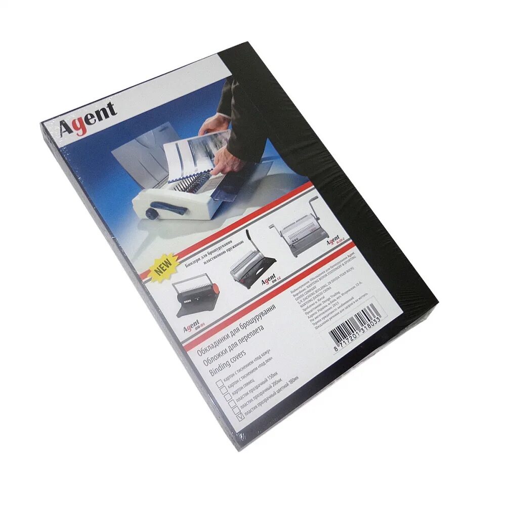 Средство для восстановления пластика. Обложка пластиковая прозрачная а4 упк 100. Син 100шт. Сшиватель металлопластиковые 50шт 160х35мм синий staff, 229824. Переплет на пластиковую пружину.