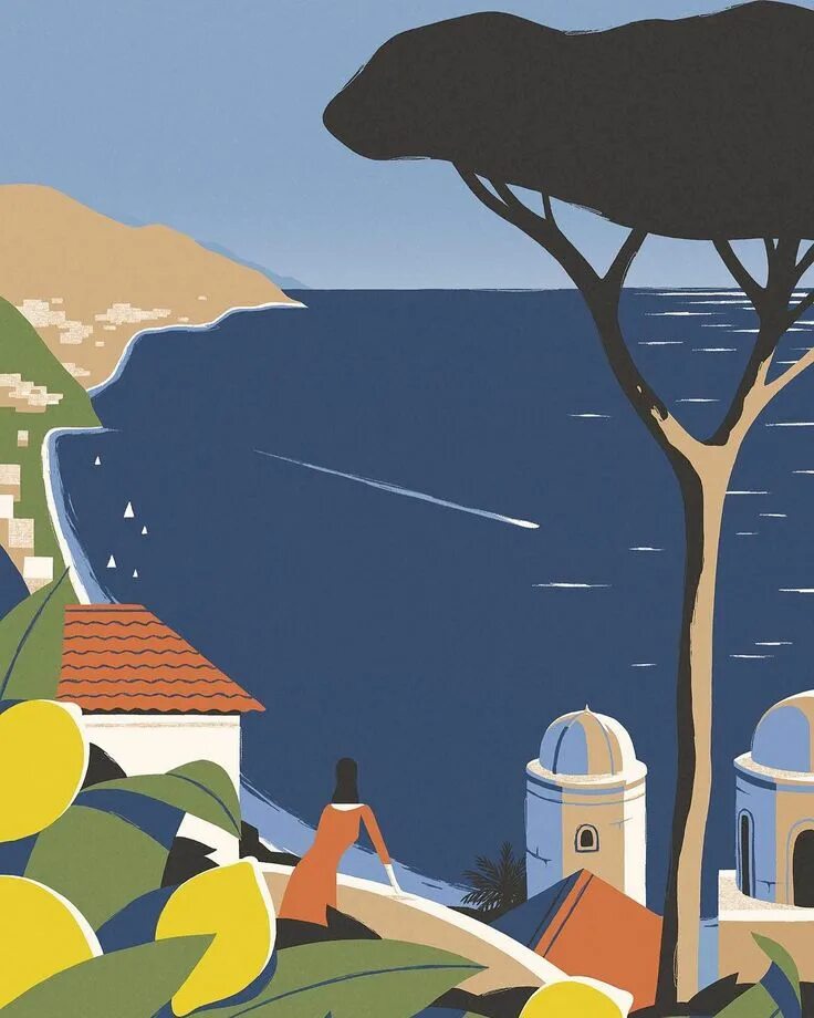 Coast david. David illustration.