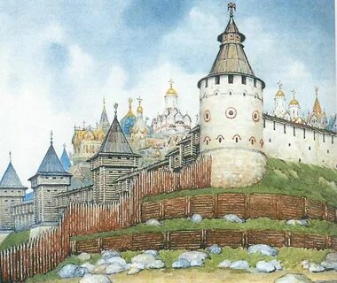 Древний русский кремль