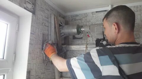Отверстия в стене под вентиляцию