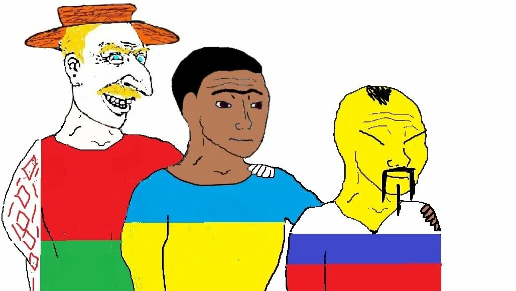 Карикатуры на украинцев. Мемы я украинец. Потому что я украинец. Анекдоты про украинцев и русских. Русские и украинцы.