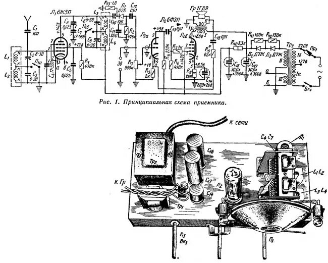 Электрофон ламповый схема. Р пр ср. Р пр ср. Радиоприемник 10н15 1941. Hyundai h-1625 схема.