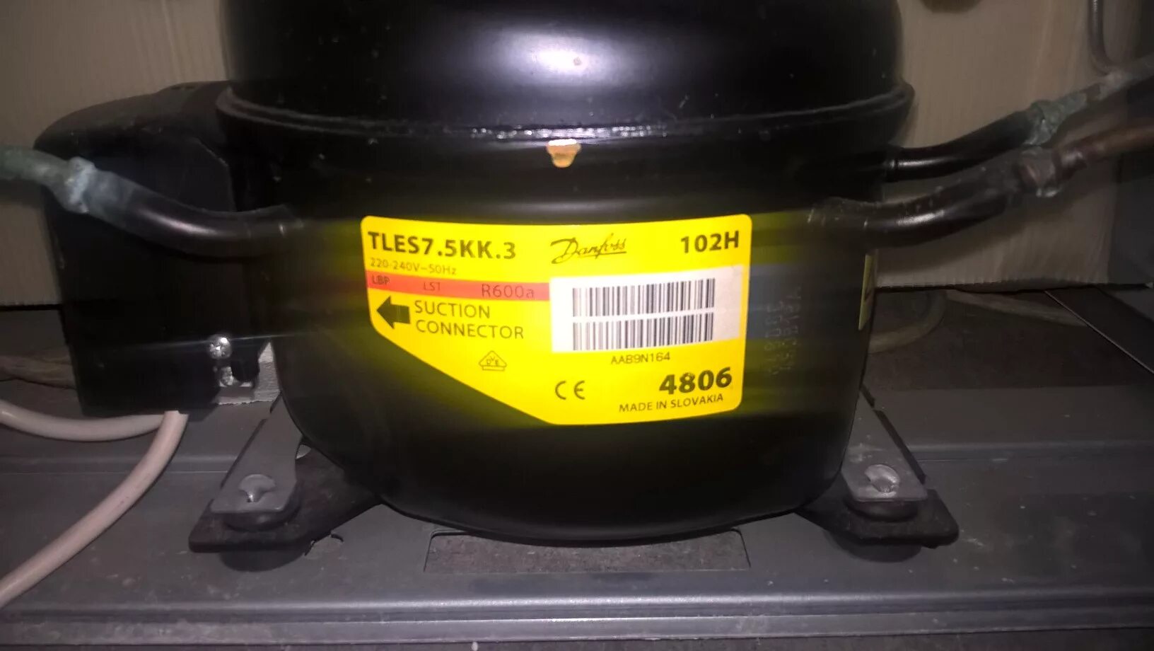 3. 5. Рэле на tles7. Компрессор данфосс 102g. 7kk.