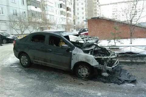 Шевроле сгорел