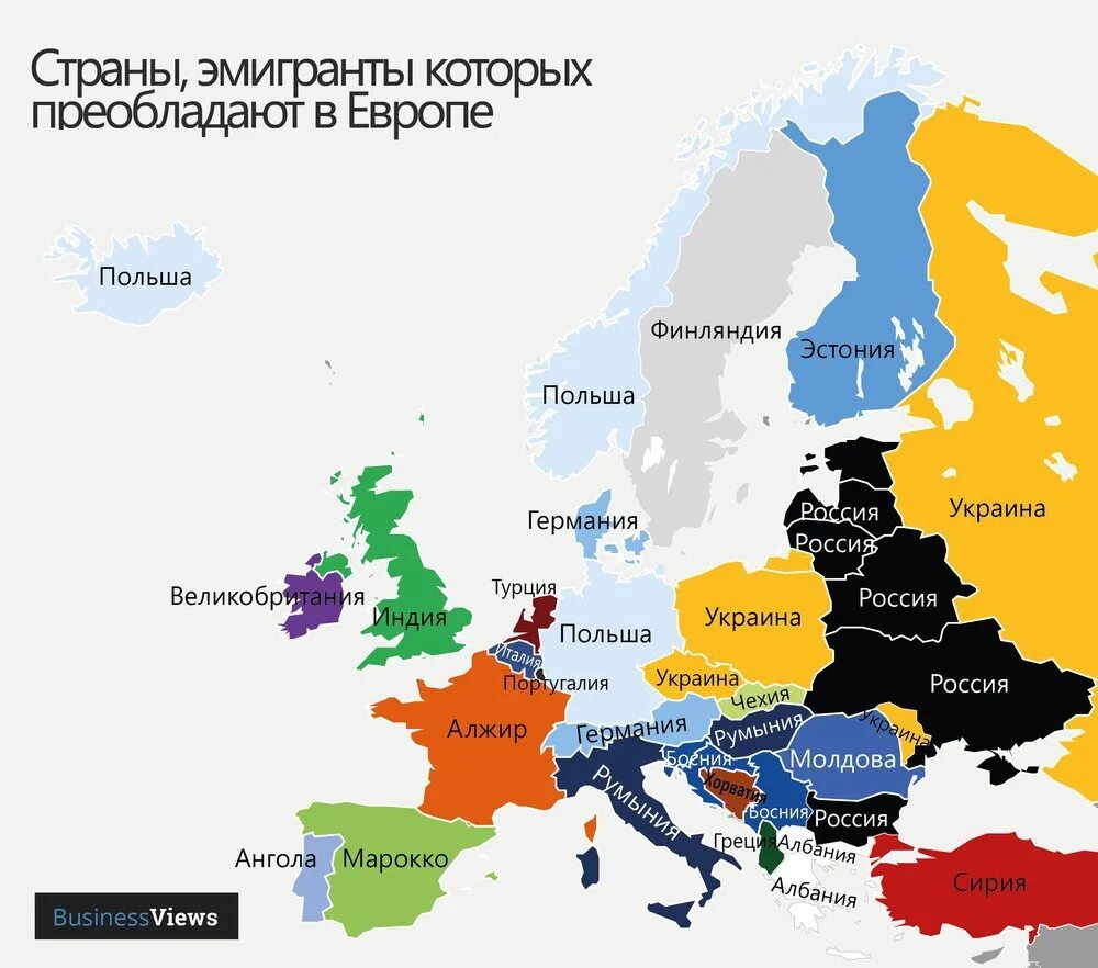 Сколько лет странам европы