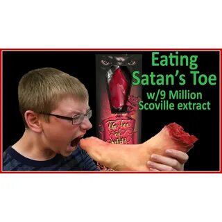 Toe Of Satan 9 Million Scoville Lollipop.