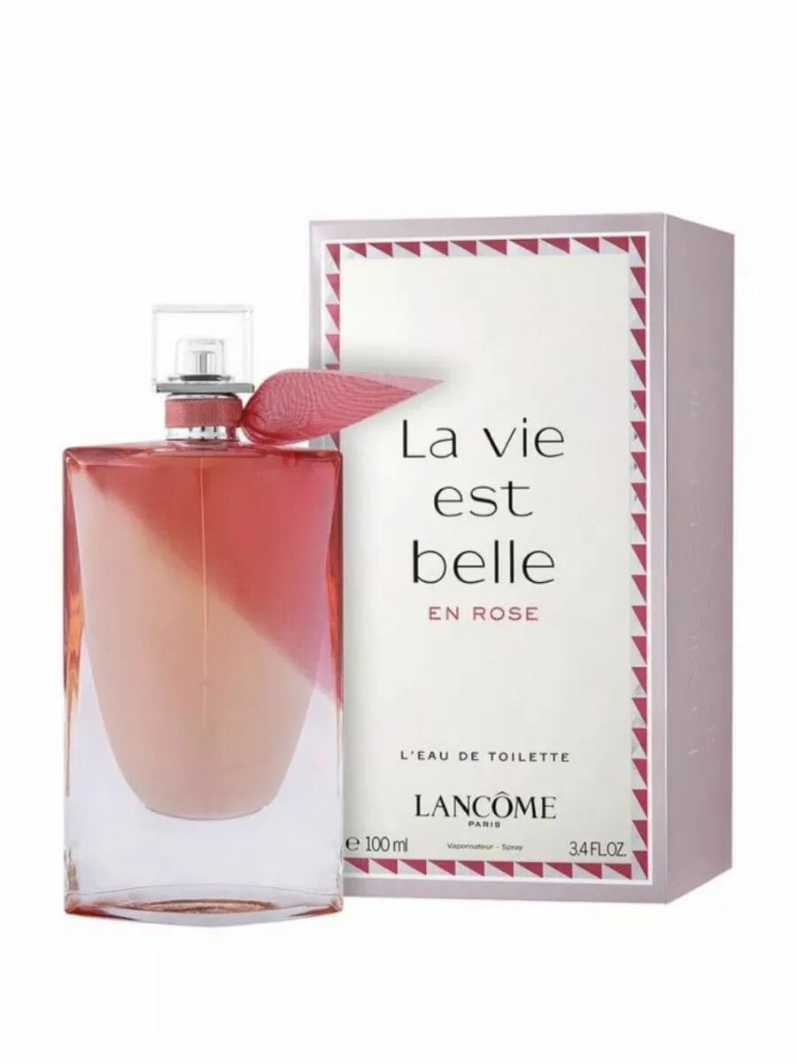 Lancome la vie est Belle en Rose w EDT 50 ml [m]. La vie est Belle Rose Lancome. Lancome розовые. Lancome vie est Belle en Rose разные. La vie туалетная вода