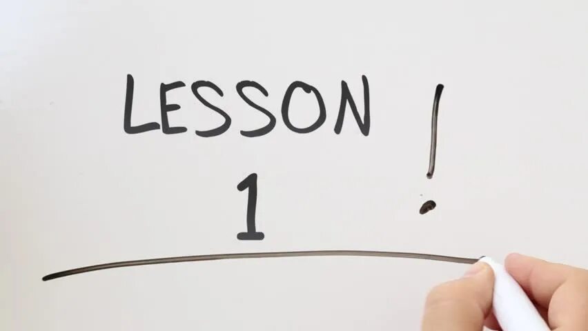 Lessons 1 2