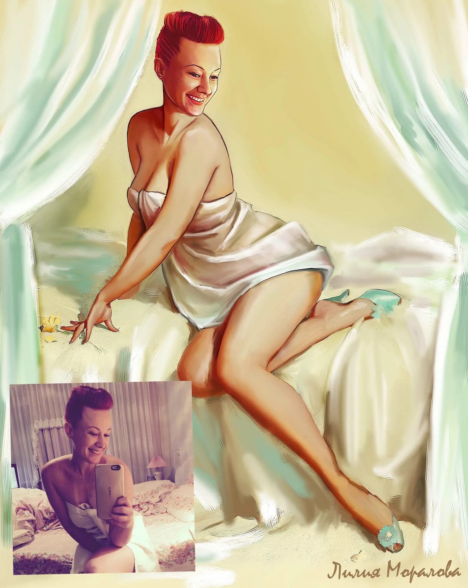 Пин ап pin up vs top. Уолтер фостер пинап. картины в стиле пин ап. пин ап акварель.