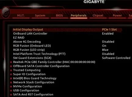 Как в биосе включить tpm 2