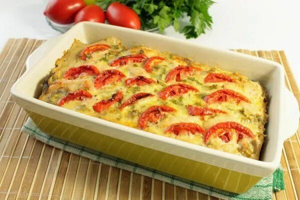 Фото к рецепту: Картофельная запеканка с курицей и сыром Рецепты запеканки, Кули