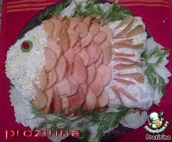Салат золотая рыбка рецепт