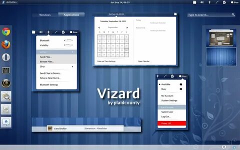 Gnome shell themes