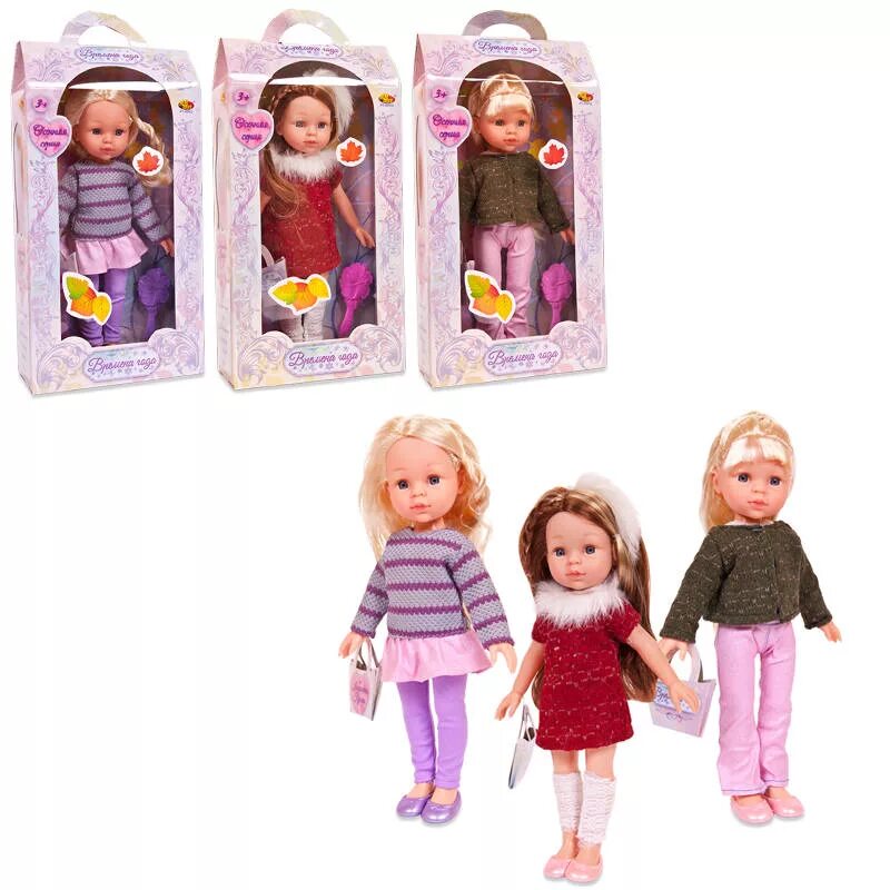 Кукла времена года. Кукла &quot;времена года&quot;, 30 см pt-00505. кукла abtoys времена года. кукла &quot;времена года&quot;, 35 см, 2 вида в ассортименте, в коробке. кукла в подарок девочке.