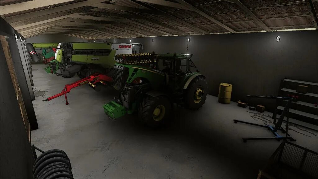 Ретро гараж много денег 2.14 0. Fs19 Garage. Гараж для ФС 2019. Garage for Machines ФС 22. Мод ФС 22 гаражи для тракторов.