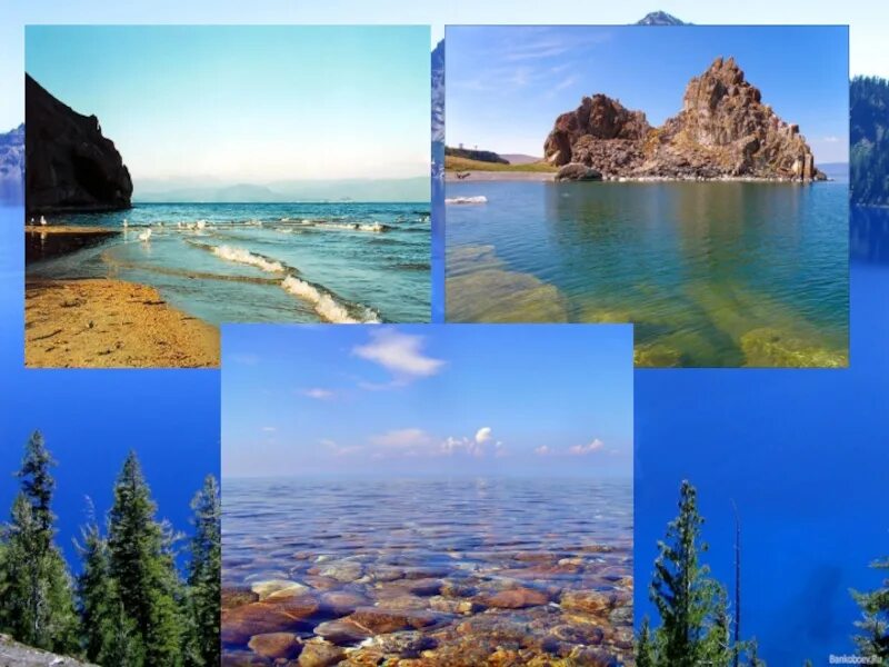 Река озеро море океан. Каспийское море и озеро байкал. байкал коллаж. море озеро. реки и моря россии.