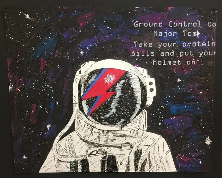 Ground Control to Major Tom.