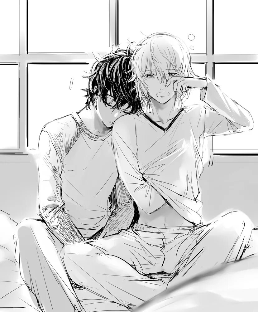 Persona 5 Akechi x Akira. Акечи Акира из персона 5. Манга яой персона 5. Акечи и Акира.