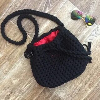 Детская сумка из шнура