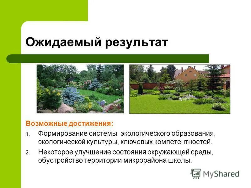 Подготовьте в группе проект как улучшить Проект как улучшить условия жизни