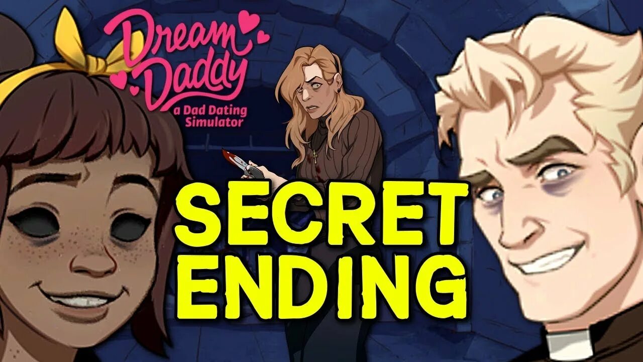 Daddy secrets. Dream Daddy культ. Dream Daddy Joseph Cult Ending. Amanda Dream Daddy Cult Ending. Dream Escape Ending.