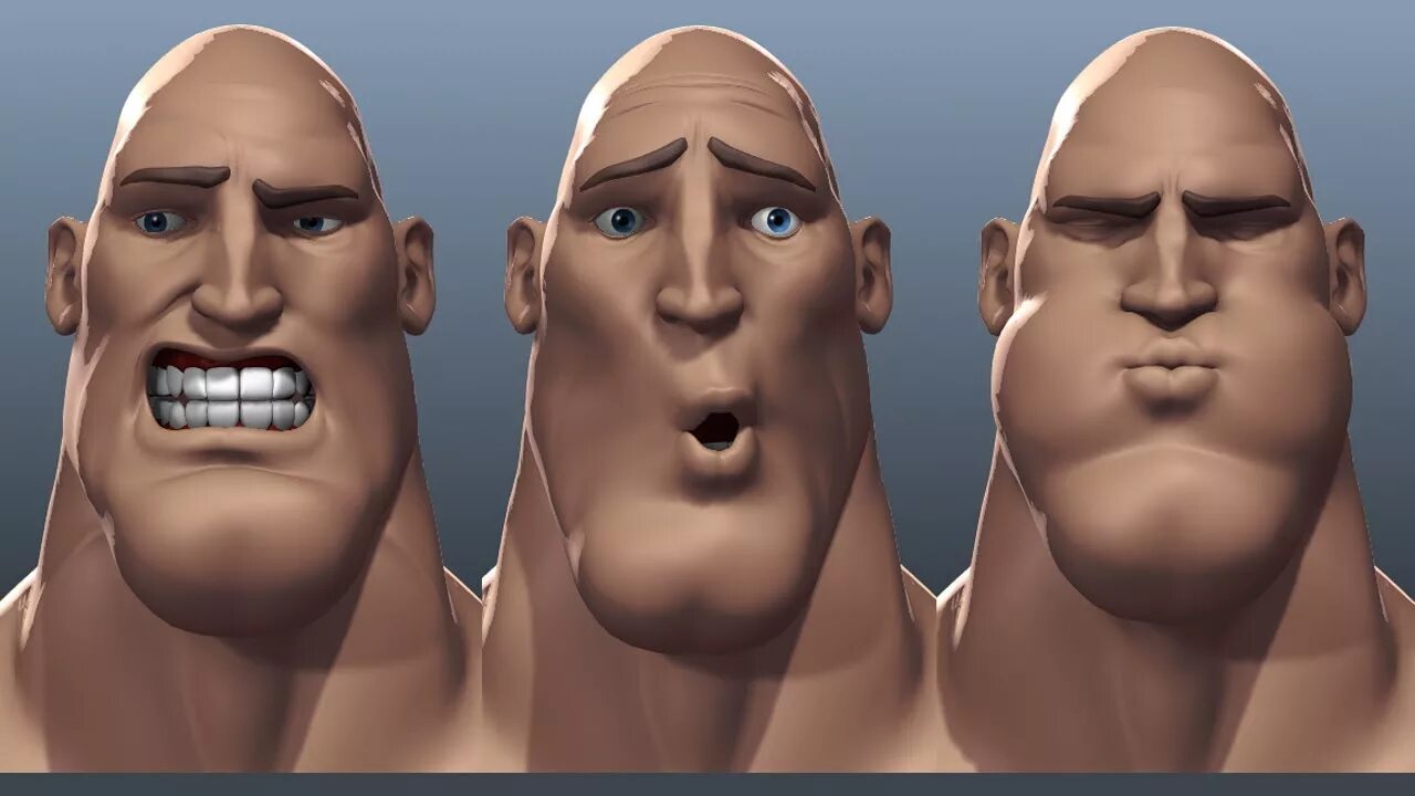 Риггинг лица персонажа. Мимика лица 3d. 3д персонажи. Анимация лица персонажа. Expression model