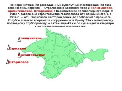 Природные ресурсы республики крыма