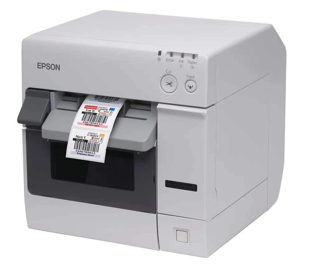 Этикетки epson. Принтер Epson TM-c3500. Принтер Epson TM-c3500 (c31cd54012cd). Epson Colorworks TM-c3400bk. Эпсон 3400 принтер.