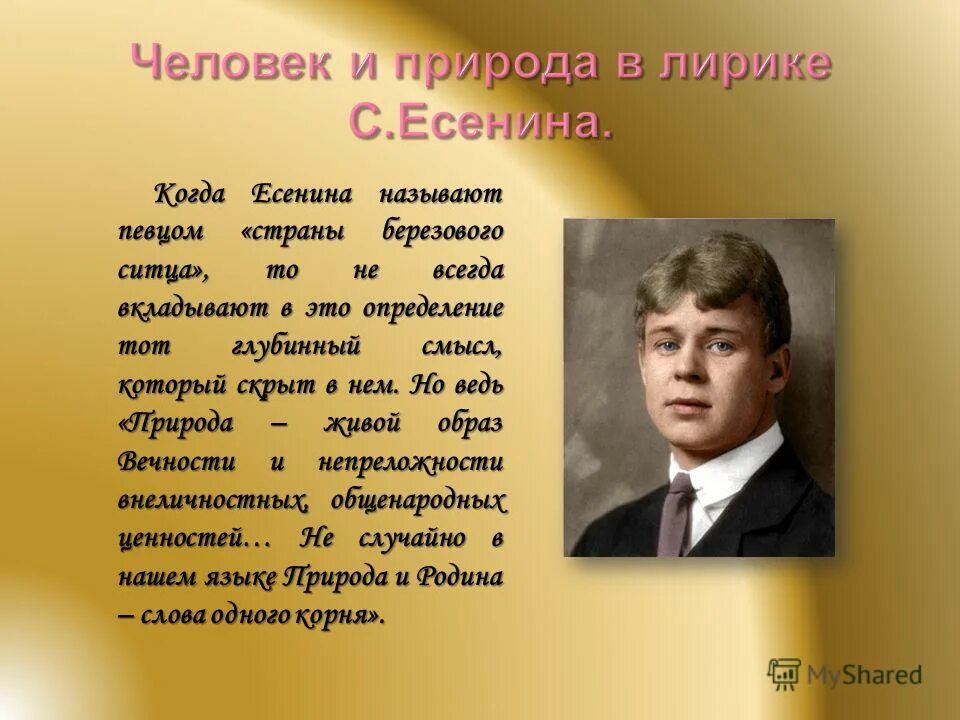 Человек и природа в лирике Есенина. Человек и природа в поэзии. Человек и природа в творчестве Есенина. Родная природа в лирике Есенина. Размышления есенина о жизни