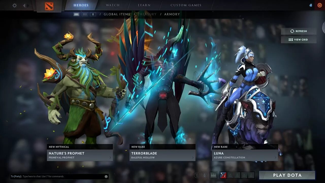 Global items