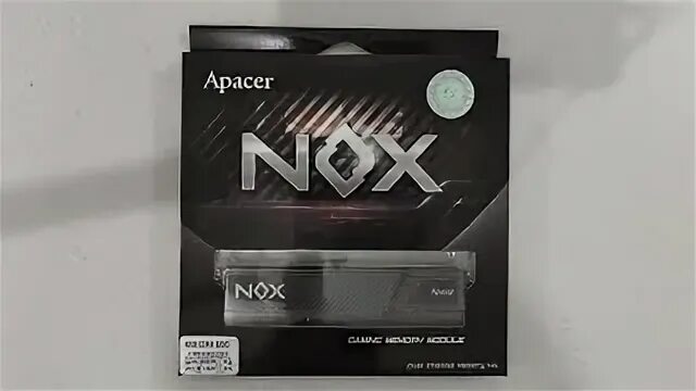 Оперативная память apacer nox. Оперативная память apacer nox