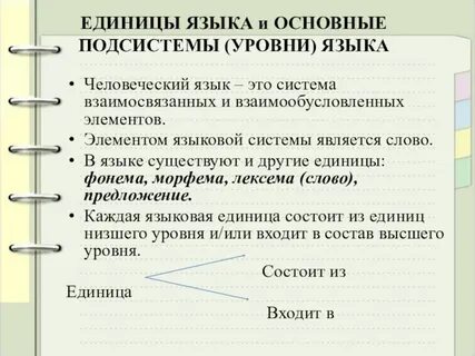 Единицы коммуникации