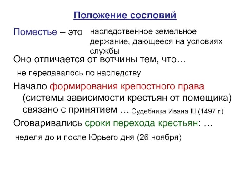 Поместье история 7