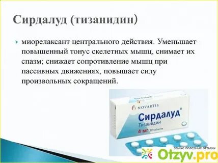 Сирдалуд сколько дней принимать